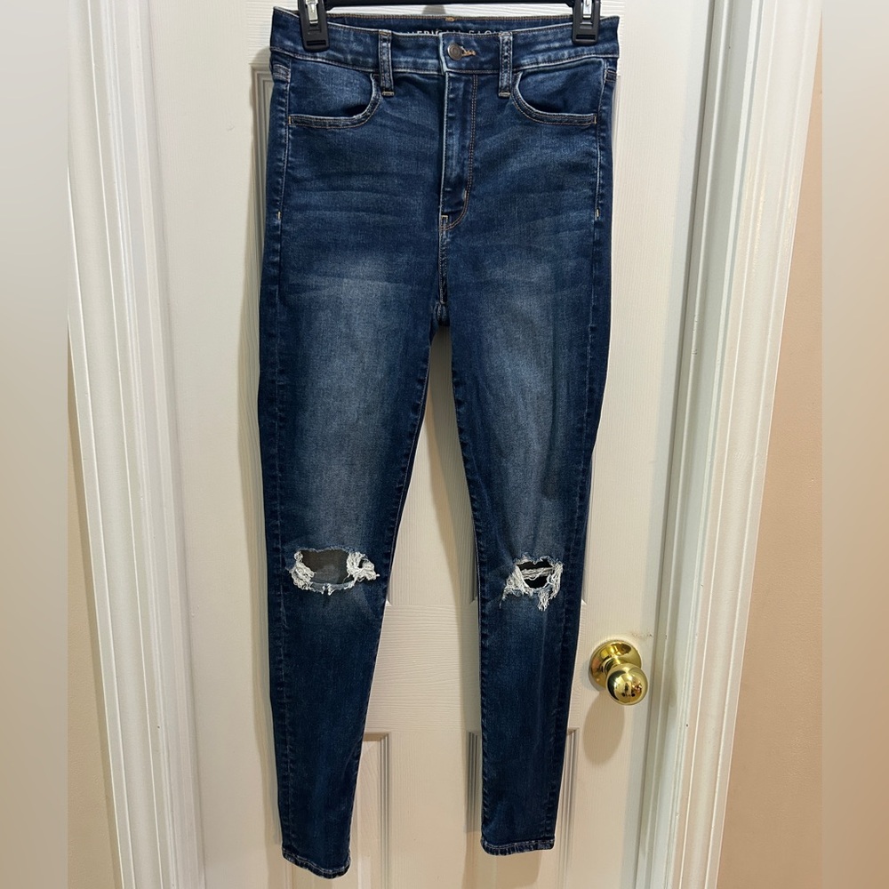 Womens American Eagle super hi-rise jegging size 6